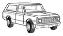 69-72 Chevy Blazer Repair Panels