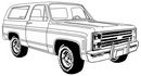 73-91 Chevy Blazer Repair Panels