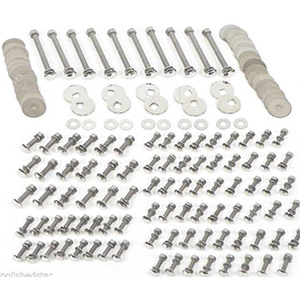 Stainless Steel Body Bolt Kits for Classic Trucks and Cars