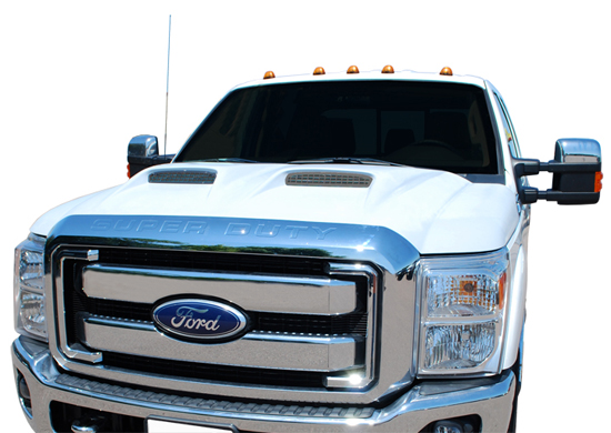 Ford superduty hood scoops #10